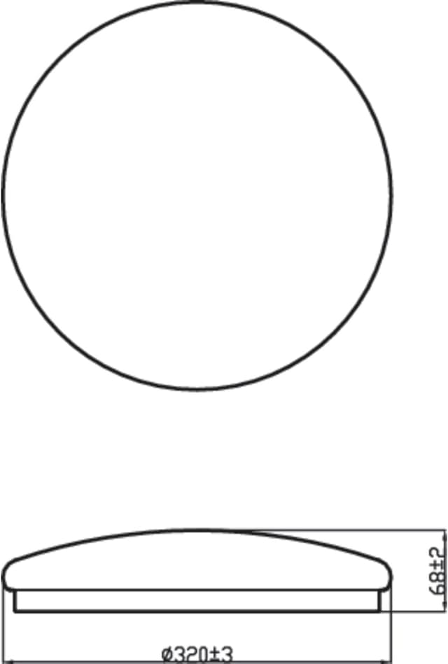 Detalle 2 de Philips Moire Plafón LED Techo 17W 1700 Lúmenes 🌟