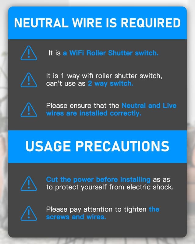 Thumbnail 6 de GreenSun Interrupteur volet roulant connecté 4 pièces 🎛