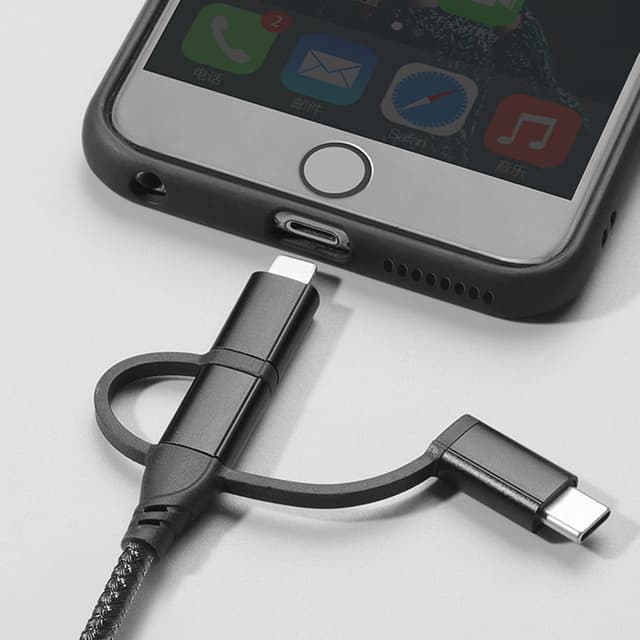 Detalle 2 de Unillous Multi USB Kabel 5 in 1 1 m