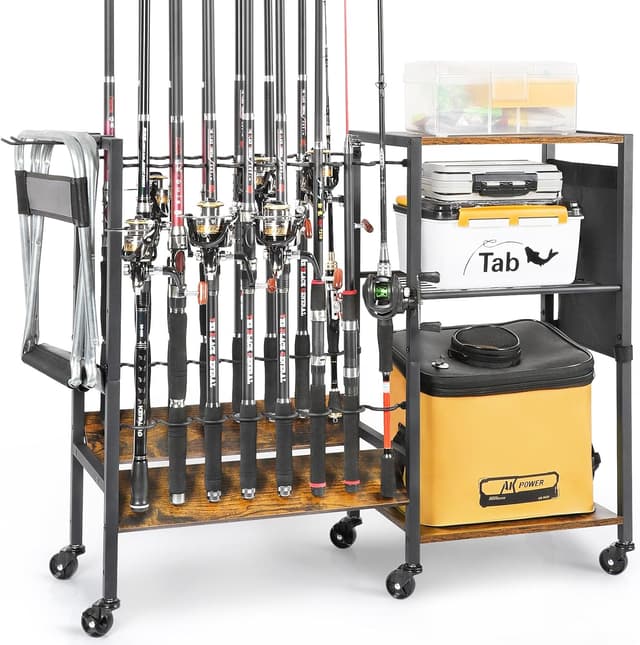 Thumbnail 6 de Bikoney Supporto per Canna da Pesca 12 posti