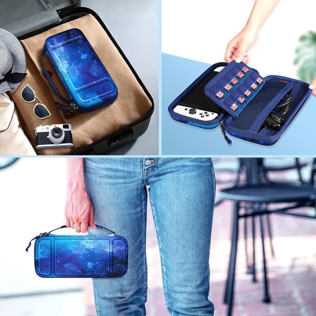 Thumbnail 6 de FINTIE Tragetasche kompatibel mit Nintendo Switch OLED 2021