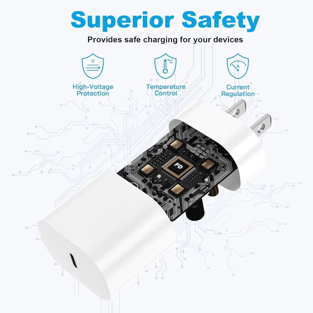 Thumbnail 3 de 30W Fast Charging Charger for iPhone