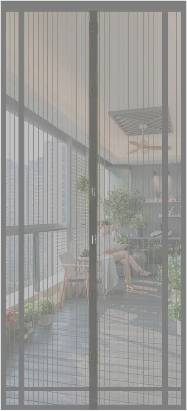 Sekey Moustiquaire découplable 140x240 cm pour porte