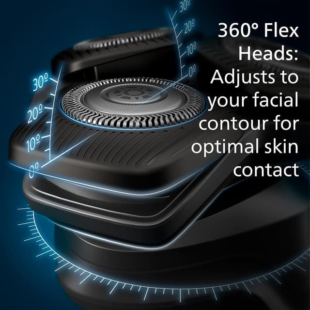 Detalle de Philips S5887/13 Shaver 60 min runtime