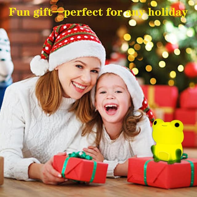 Thumbnail 6 de JMG-Myratts Night Light for Kids – BPA-free silicone frog lamp with dimmable timer (USB rechargeable, soft warm light)