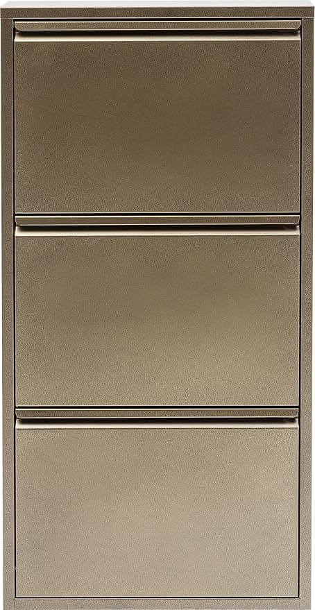 Imagen de Kare Design Zapatero Caruso Bronce, moderno y práctico en OfertitasTOP