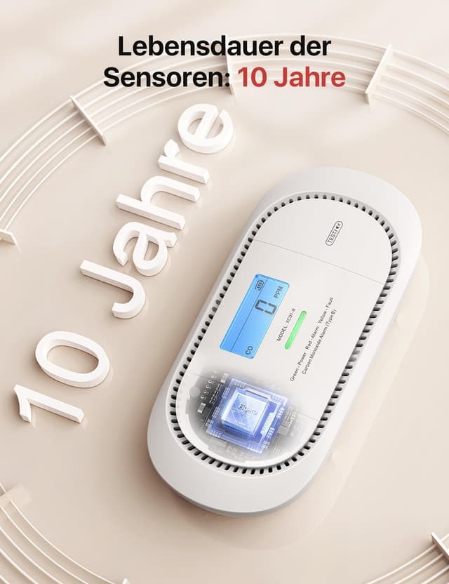 Detalle 2 de Kohlenmonoxid Melder XC01-R mit LCD