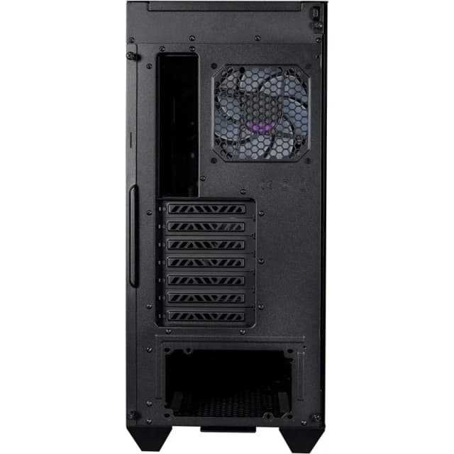 Detalle de Cooler Master HAF 500 Cristal templado USB 3.0 (negra) con ventiladores ARGB de 200 mm