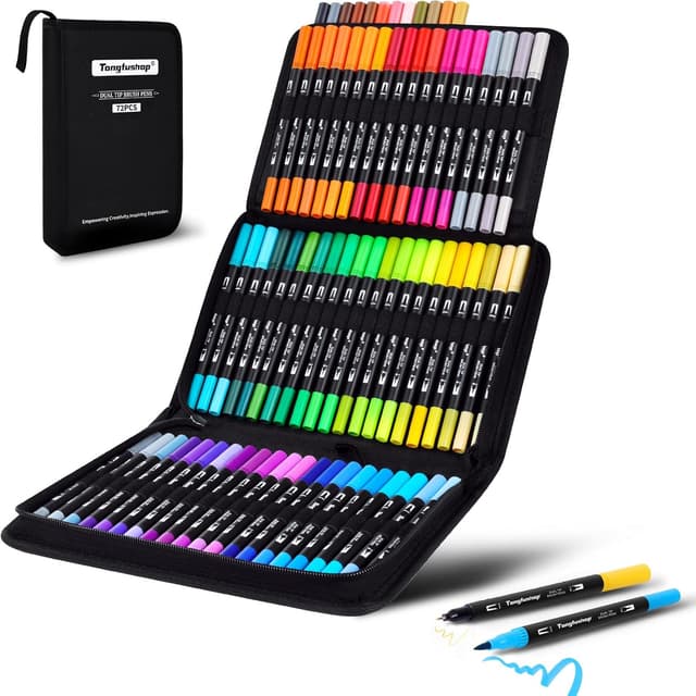 Thumbnail 6 de Tongfushop 120 Dual Tip Colouring Pens