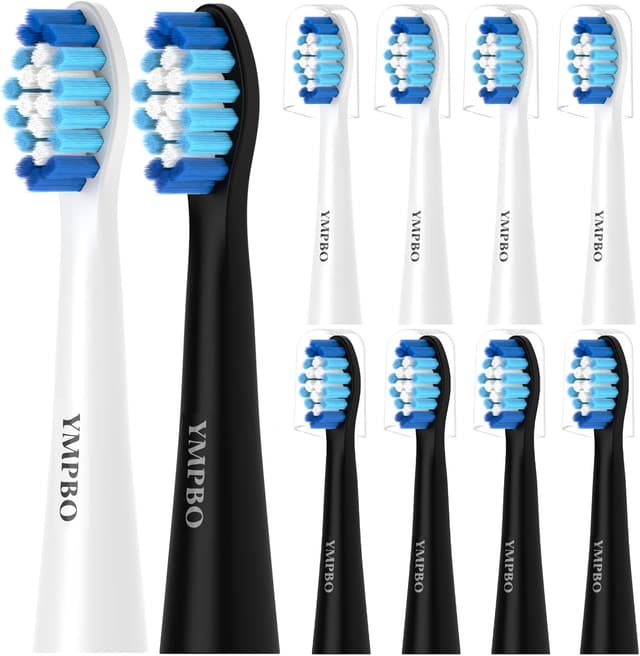 Detalle de YMPBO Aufsteckbürsten für Oral-B Pulsonic, 10 Stück