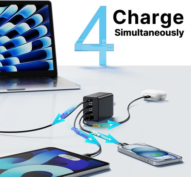 Thumbnail 4 de 2 Pack 180W USB C Charger Block 🔌