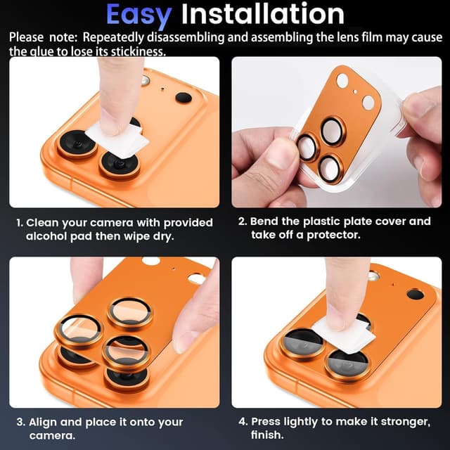 Thumbnail 6 de Tensea iPhone 17 Pro Max camera lens protector