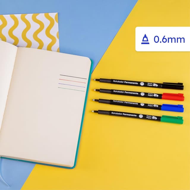 Thumbnail 2 de RAYLU PAPER Rotuladores Permanentes 0.6mm