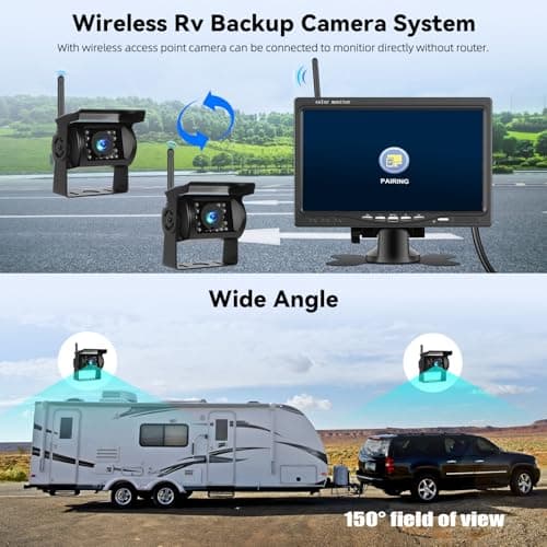 Thumbnail 3 de GOHHDL Caméra de recul 2 en 1080P