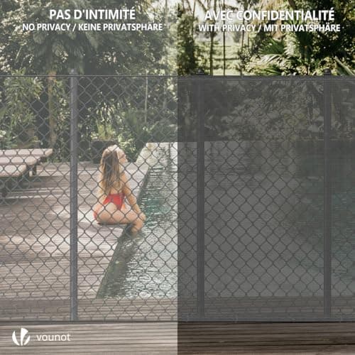 Thumbnail 5 de VOUNOT Malla sombreo 1,8×20 m para valla