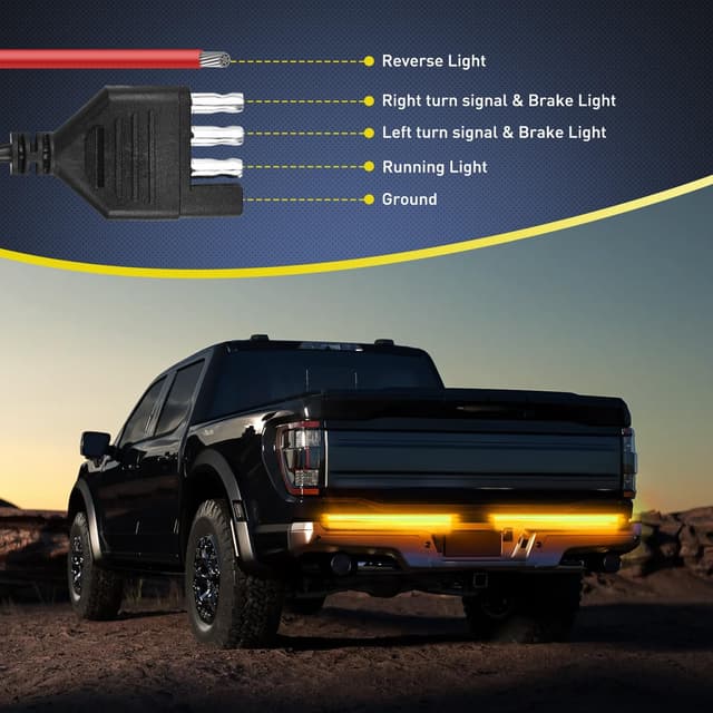 Thumbnail 6 de Nilight 56" Truck Tailgate Light Bar with LEDs