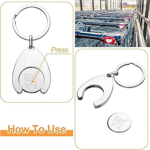 Thumbnail 5 de Svalor 3Pcs Shopping Trolley Token