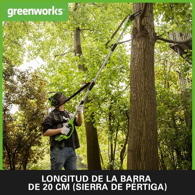 Thumbnail 2 de Greenworks GD24HT61 cortasetos 61 cm