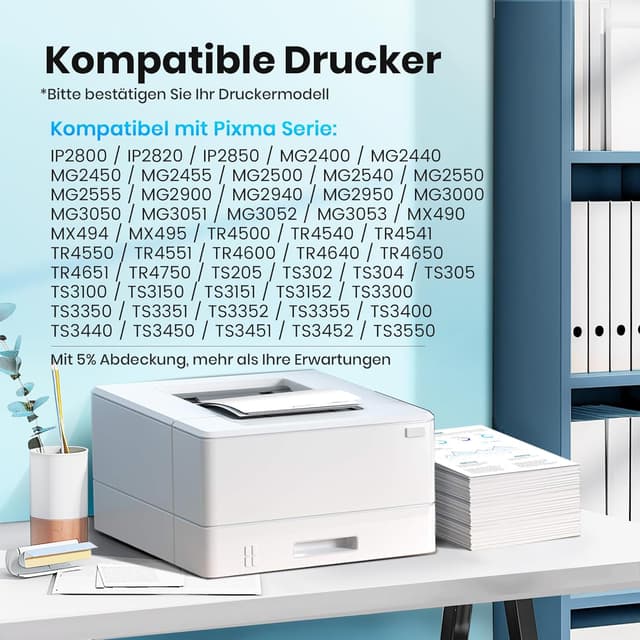 Thumbnail 1 de Glliter 545XL 546XL Druckerpatronen 400 Seiten đź–¨