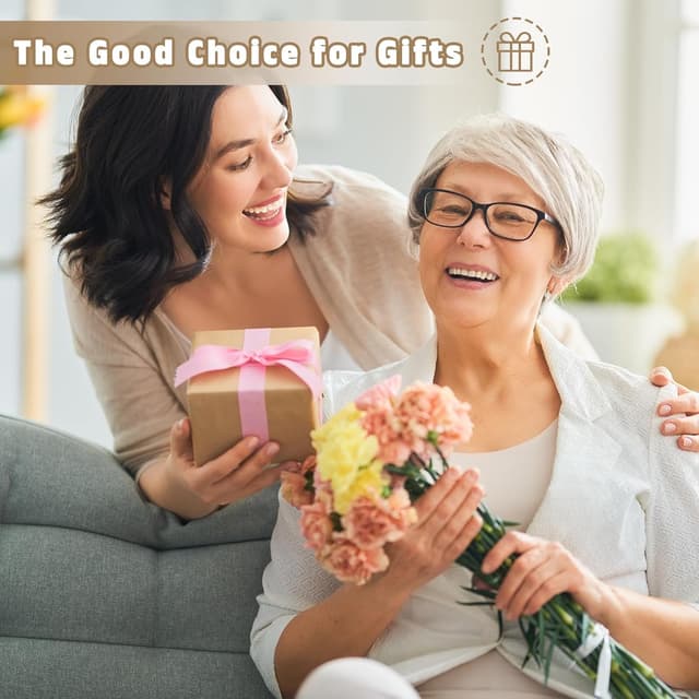 Detalle de PATIKIL 20 pcs Natural Heart Shaped Crystal Stone (Blue White) – 1 inch mini polished pocket worry stones