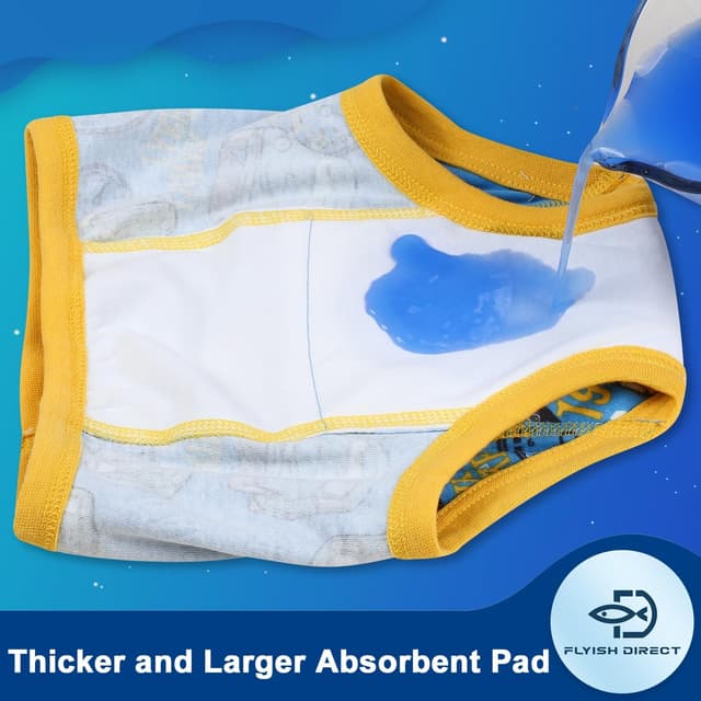 Detalle 2 de FLYISH DIRECT potty training pants 6 pack