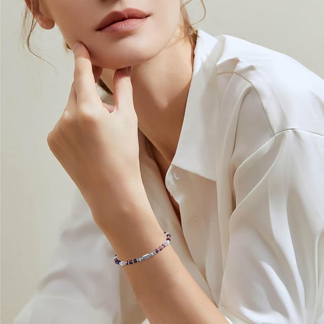 Thumbnail 6 de SIUMAL Boho Armband Natursteine für Damen