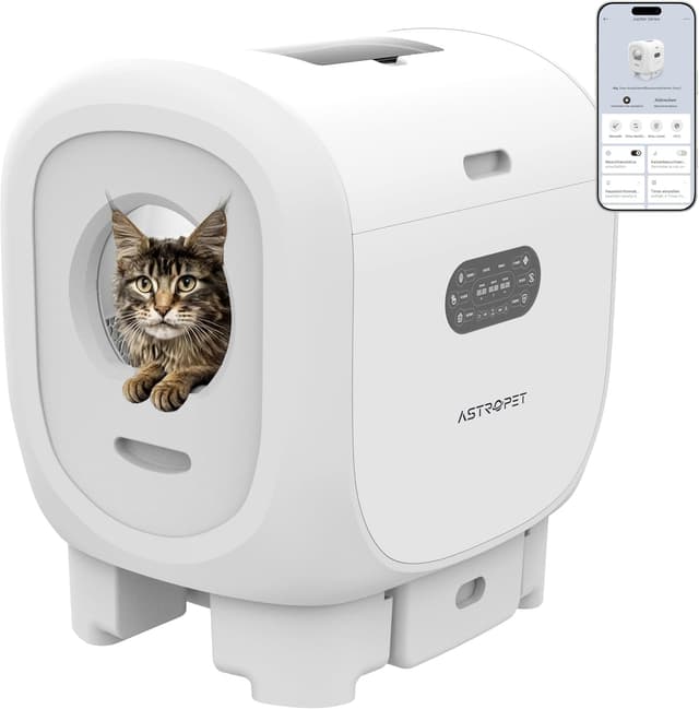 Imagen de AstroPet Jupiter Pro 101L Selbstreinigendes Katzenklo en OfertitasTOP