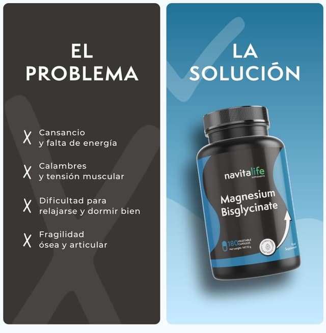 Thumbnail 2 de Navitalife Magnesio Bisglicinato 2250 mg 180 cápsulas