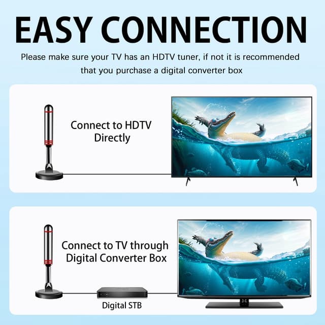 Thumbnail 5 de DTVSMARTSHOW HDTV 360° indoor antenna