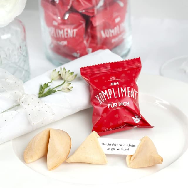Thumbnail 5 de Glückskekse „Ein Kompliment für Dich“ 9er Box 🍪