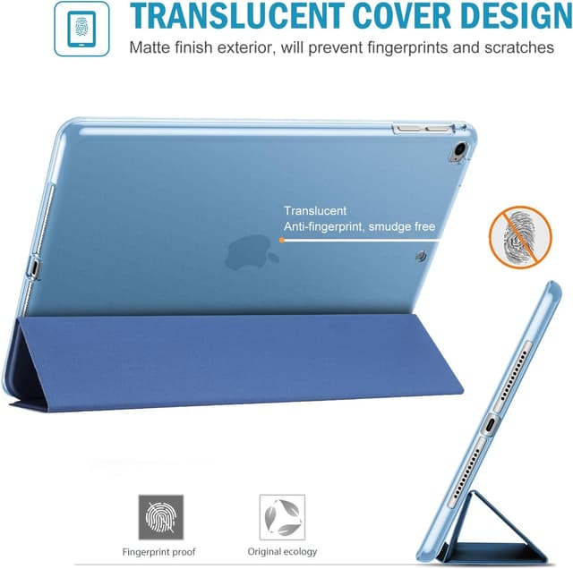 Detalle de ProCase Smart-Schutzhülle für iPad 9,7" (6./5. Gen) & iPad Air / Air 2 – weiches TPU, Auto-Schlaf/Wach