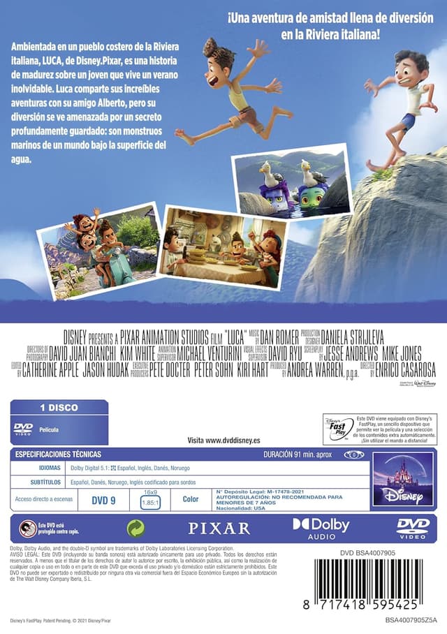 Detalle 2 de Divisa HV Luca DVD