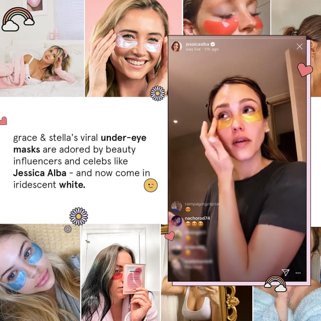 Thumbnail 6 de grace & stella Peptide Under Eye Patches 24 Pairs