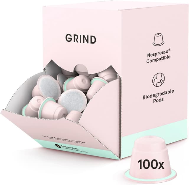 Detalle de Grind Colombia Light Coffee Pods 100-pack