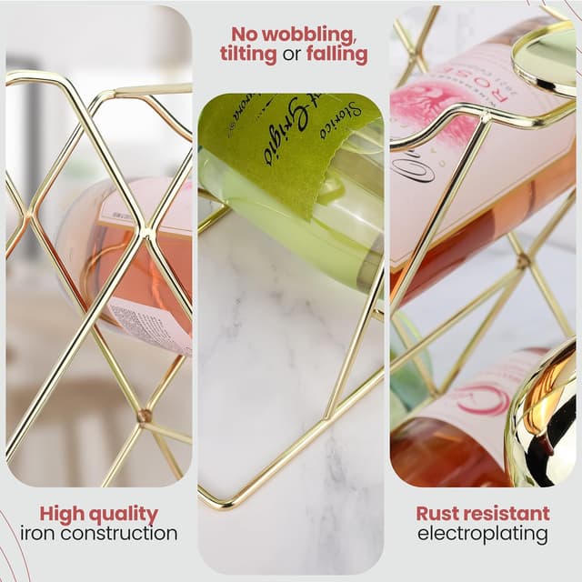 Detalle 2 de Gusto Nostro Portabottiglie 8 bottiglie 🍷