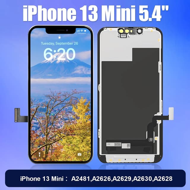 Detalle de iPhone 13 mini screen replacement 5.4 inch