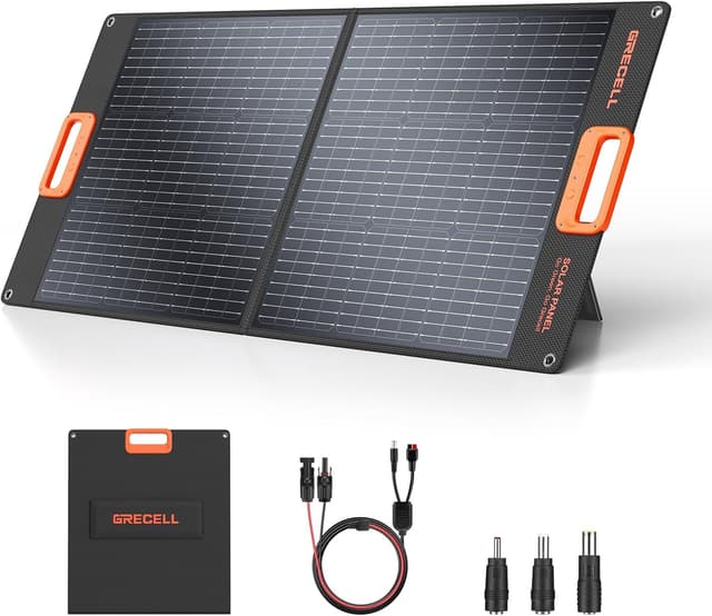 Imagen de GRECELL 100W Portable Solar Panel 100W en OfertitasTOP