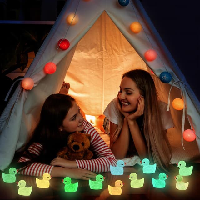 Thumbnail 5 de DULEFUN Luminous Mini Resin Duck 200pcs for Decor 🐥