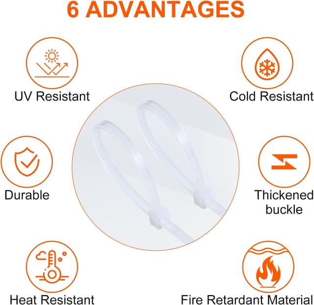 Thumbnail 2 de DUNSOO Fascette Plastica 1000 pezzi