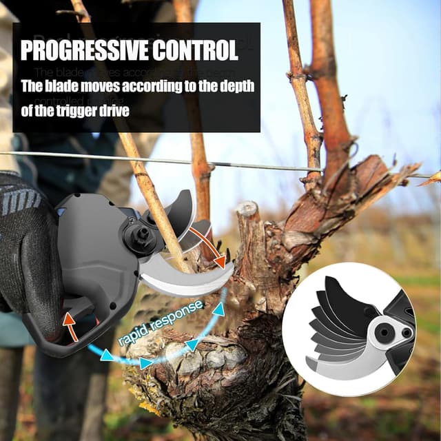 Detalle de SWANSOFT 8605Pro forbici potatura 40mm