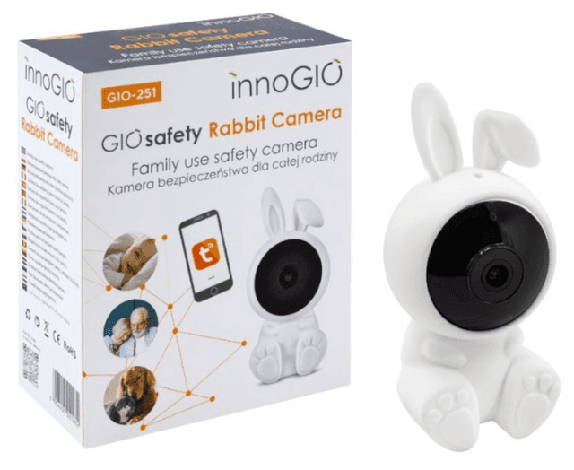 Detalle 2 de Innogio GIOsafety Cámara de Seguridad Rabbit 🐇