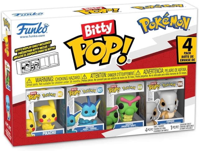 Imagen de Funko Bitty Pop Pokemon 4 Pack Pikachu en OfertitasTOP