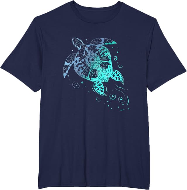 Detalle 2 de Tartaruga Mandala Subacqueo tuffarsi Scuba Diving Maglietta