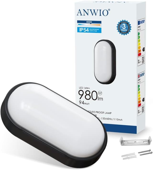 Thumbnail 6 de ANWIO 14W outdoor LED bulkhead light