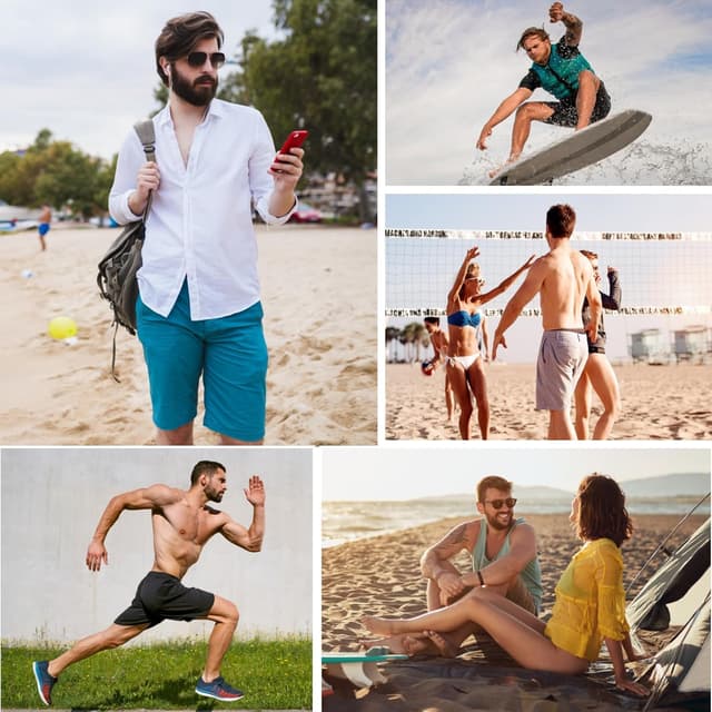 Thumbnail 5 de Arcweg Badehose: Kompression 2in1, elastisch & schnell trocknend