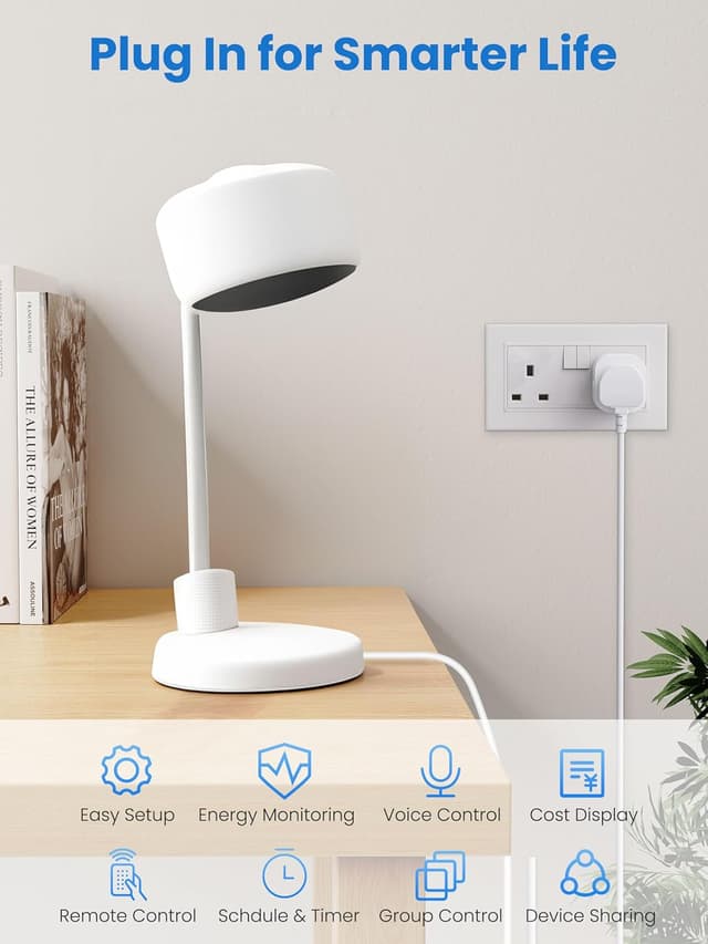 Detalle 2 de EIGHTREE Smart Plug Energy Monitor 4-pack 🔌