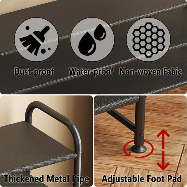 Thumbnail 5 de YUWHFEI Zapatero 3 niveles 108,5 cm