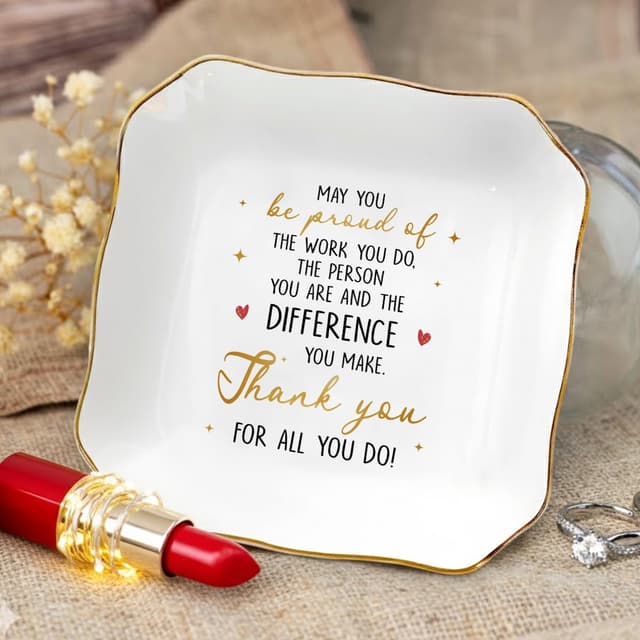 Detalle de Appreciation Gift Ring Dish 3.94 in