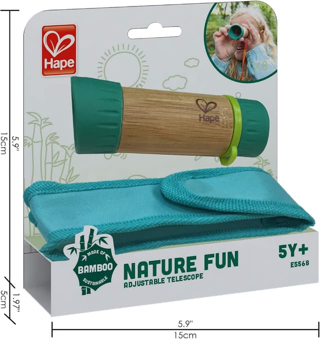 Thumbnail 3 de Hape Nature Fun Telescopio 8x per bambini