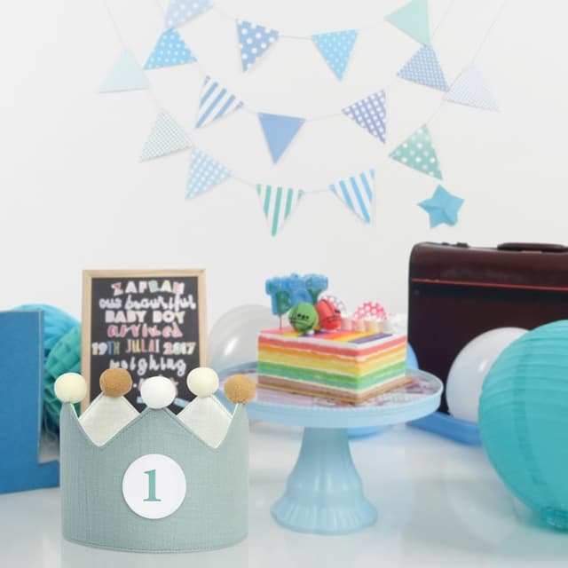 Thumbnail 4 de URAQT Birthday Crown for Kids